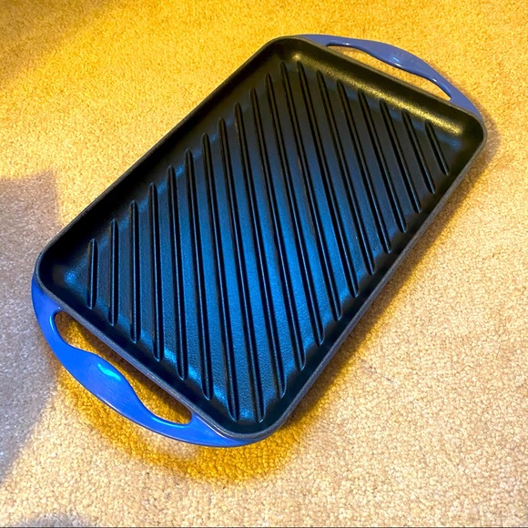 Le Creuset #33 blue grill Pan